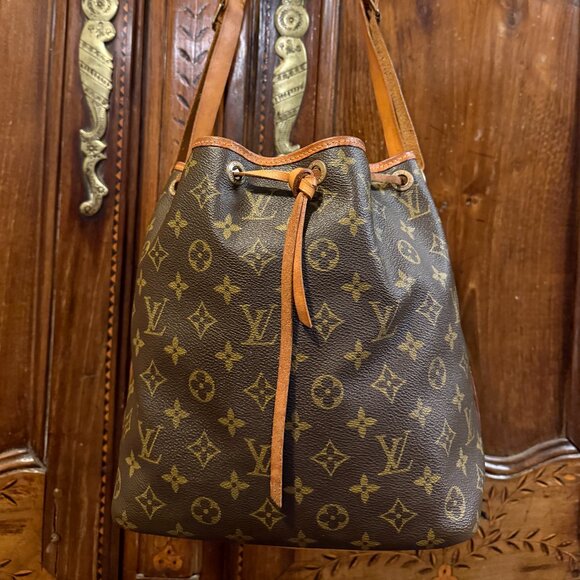 Vintage Louis Vuitton Petit Noé Monogram Made in France date code 854 MI - Picture 1 of 16
